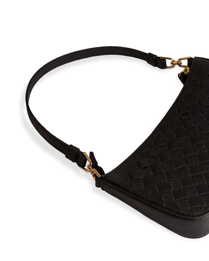 Mini Shoulder Bag - Black