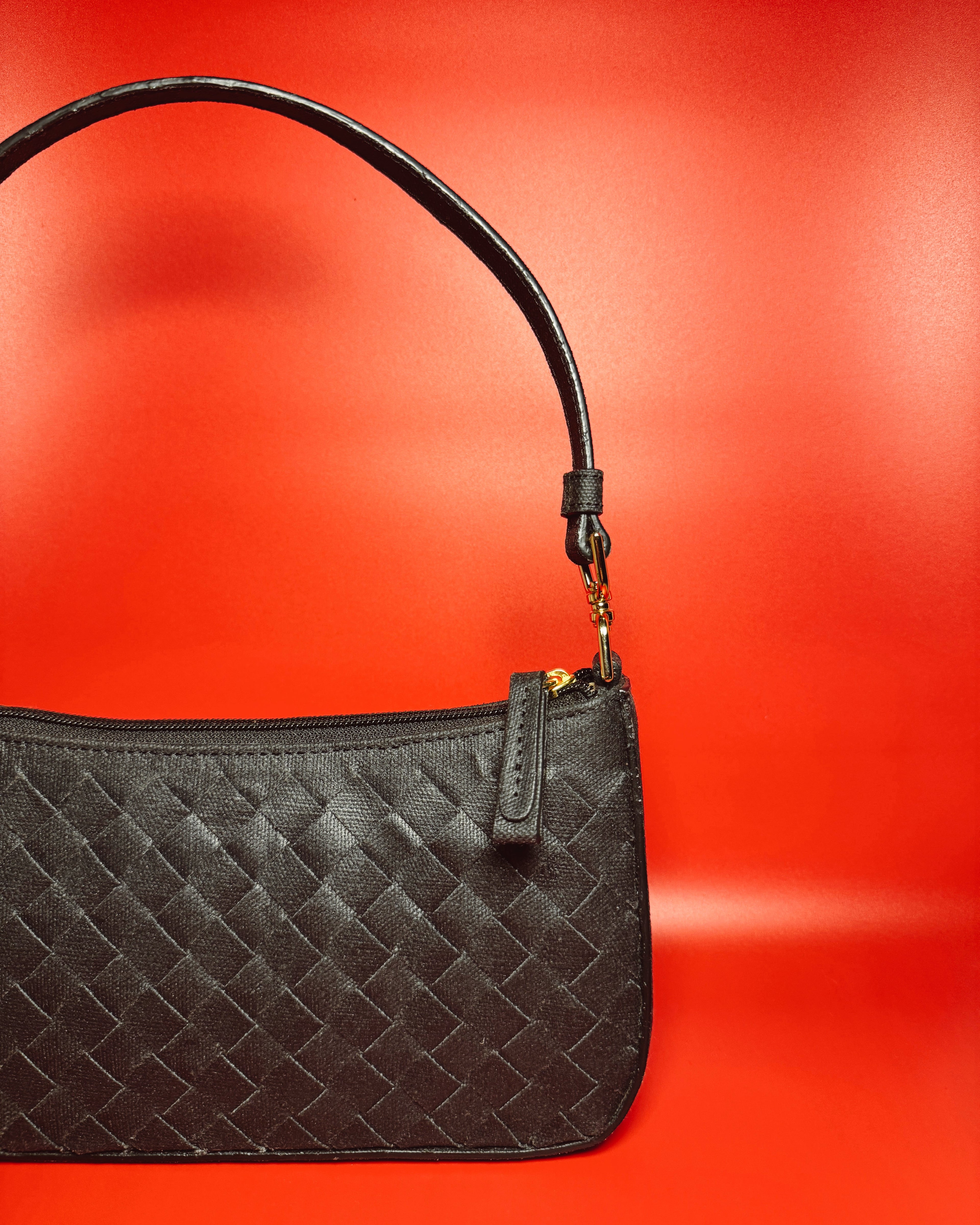 Mini Shoulder Bag - Black