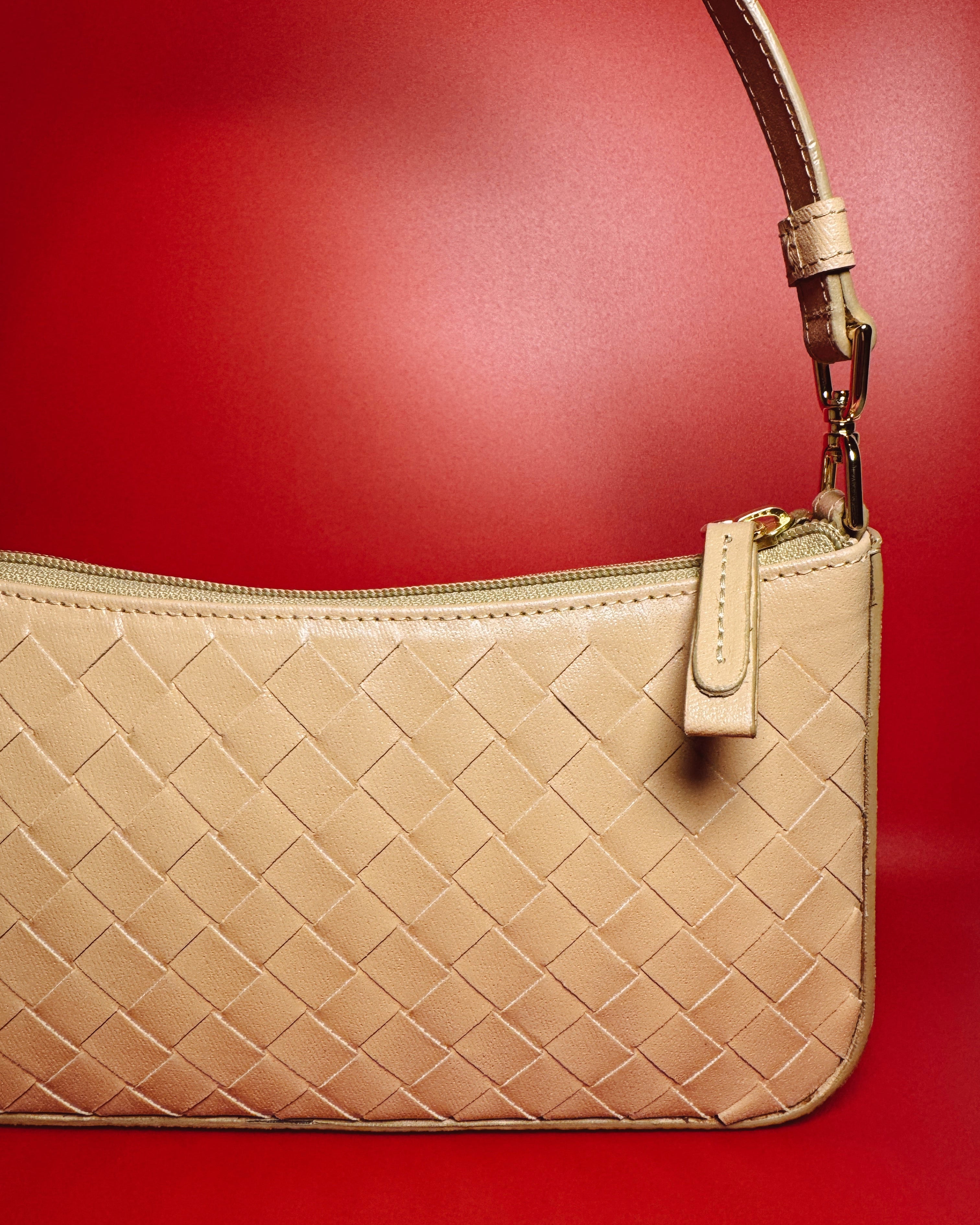 Mini Shoulder Bag - Beige